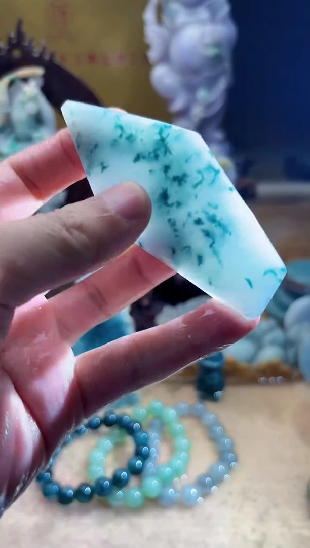 未镶嵌挂件翡翠A货张麦6725