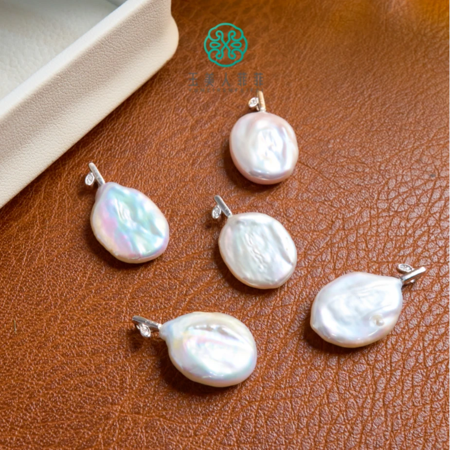 石惑珠宝/珍珠吊坠-苹果巴洛克吊坠