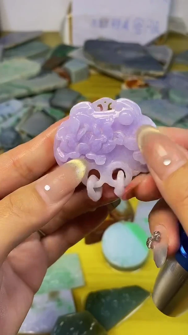 散珠翡翠天然缅甸翡翠A货008