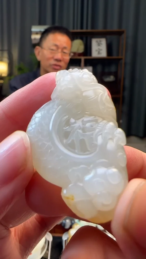 吊坠(不含链)未镶嵌和田玉挂件