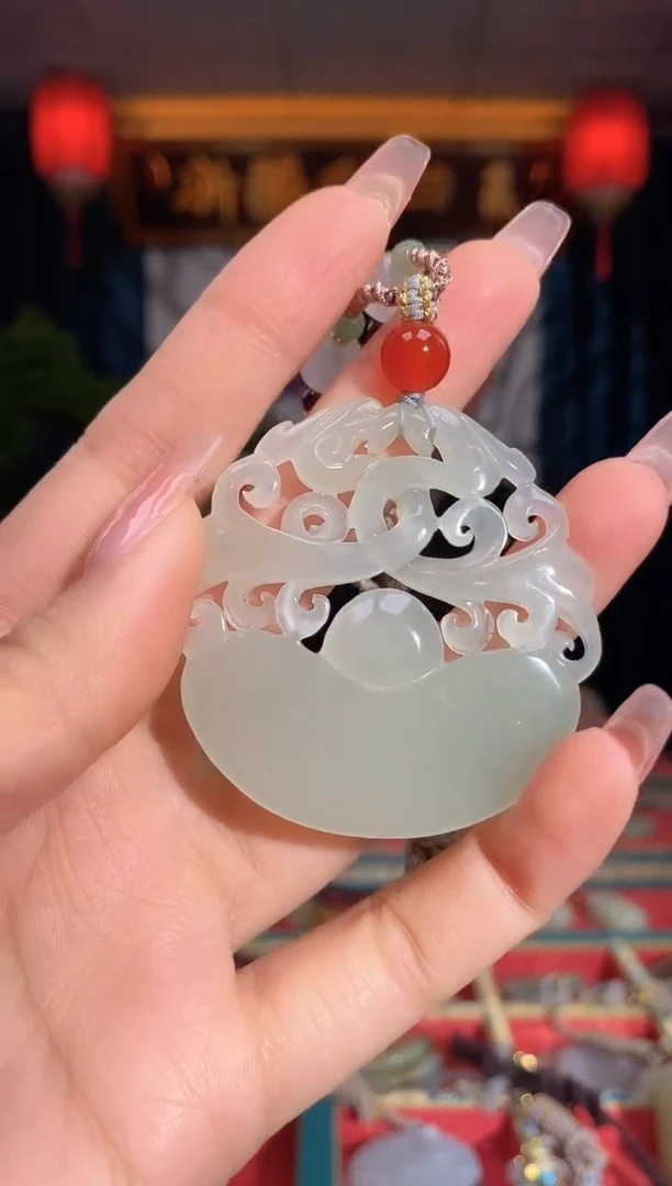 【闪购商品】和田玉颈饰未镶嵌元宝