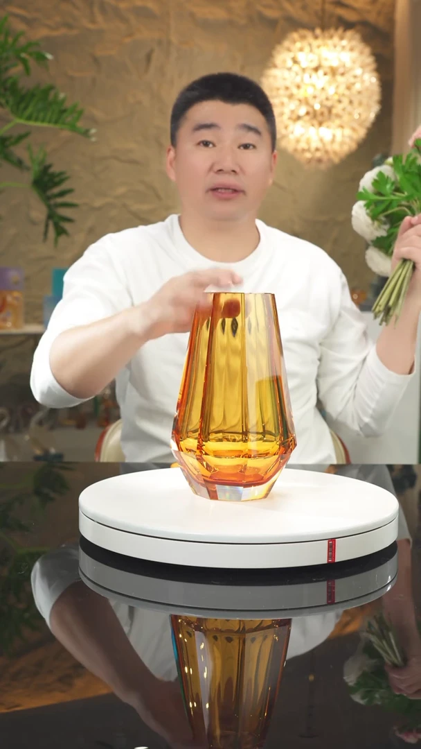 【闪购商品】瓷片福利琥珀切面花瓶