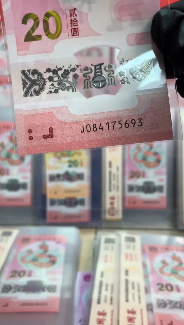 【闪购商品】塑料蛇钞 真钞【单张】5693