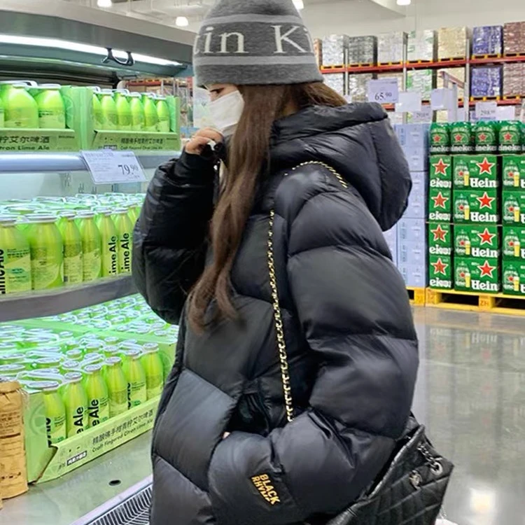 2024新款黑色百搭短款羽绒服