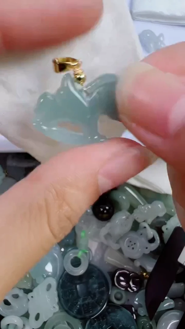 散珠翡翠372号链接，A货链接