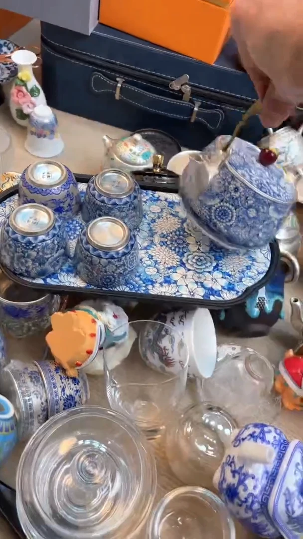 【闪购商品】瓷片@@@@@@@@@@@@@万花一套