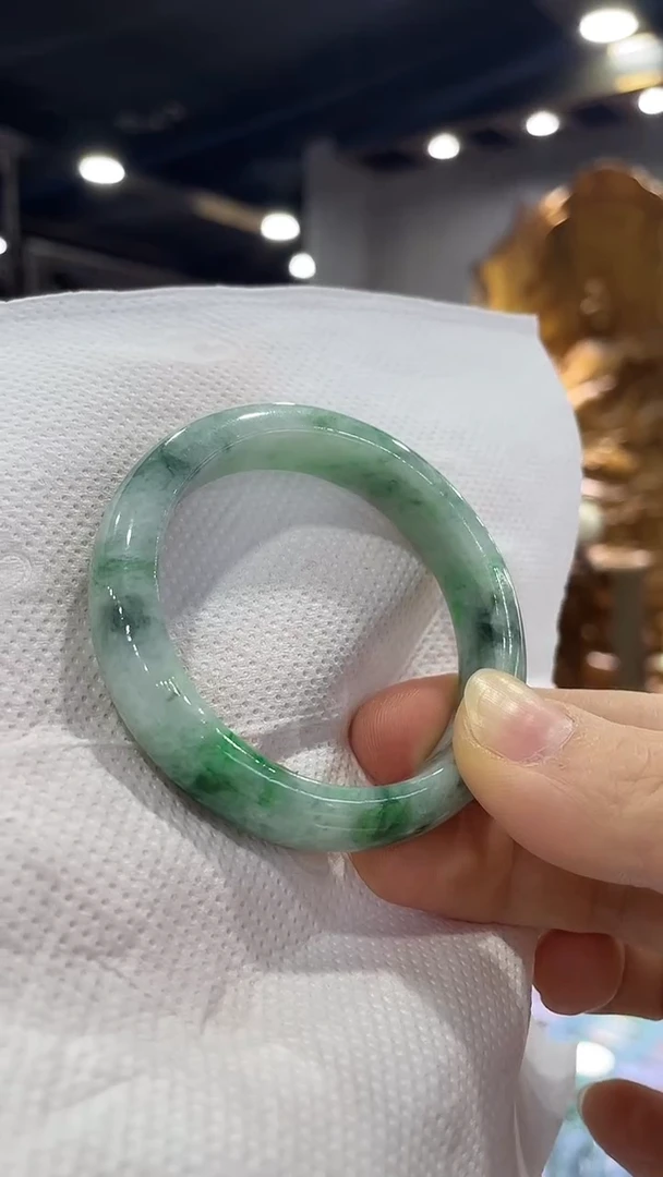未镶嵌手镯翡翠53.5，117