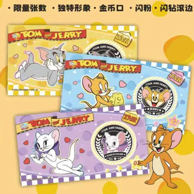 【康达姆】Tom and Jerry猫和老鼠典藏卡拆卡卡牌盲盒可爱【国二创】