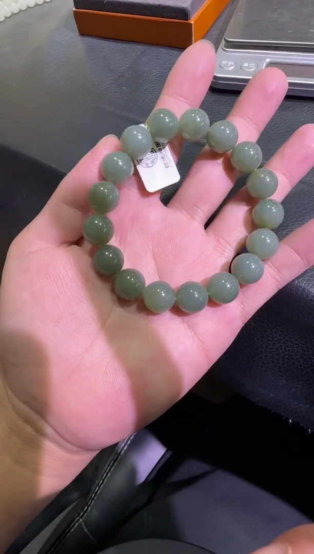 未镶嵌手串和田玉且末蓝手串（产地直发）