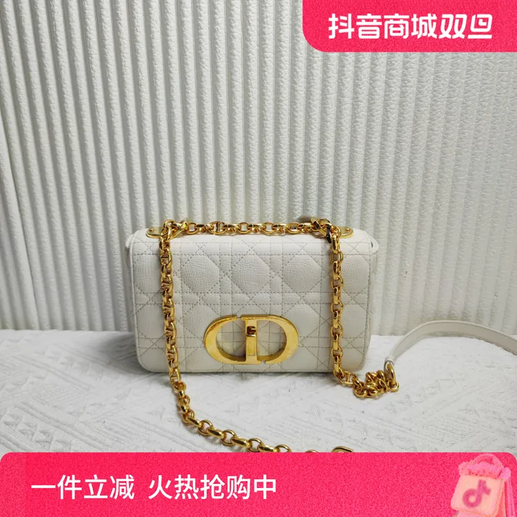 95新 DIOR/迪奥 女士Dior迪奥caro斜挎包单肩包二奢包