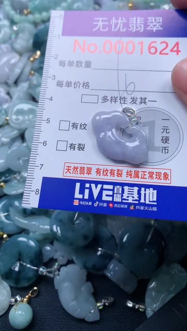 颈饰未镶嵌翡翠1624