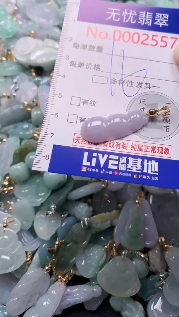 吊坠(不含链)未镶嵌翡翠2557