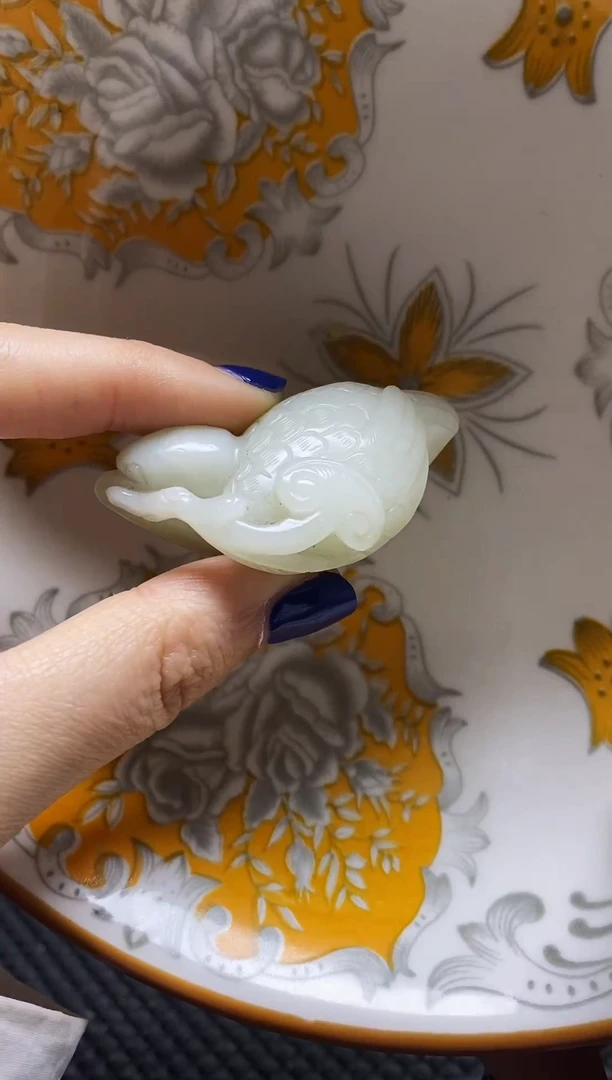 瓷片瓷片 瓷器 摆件1个