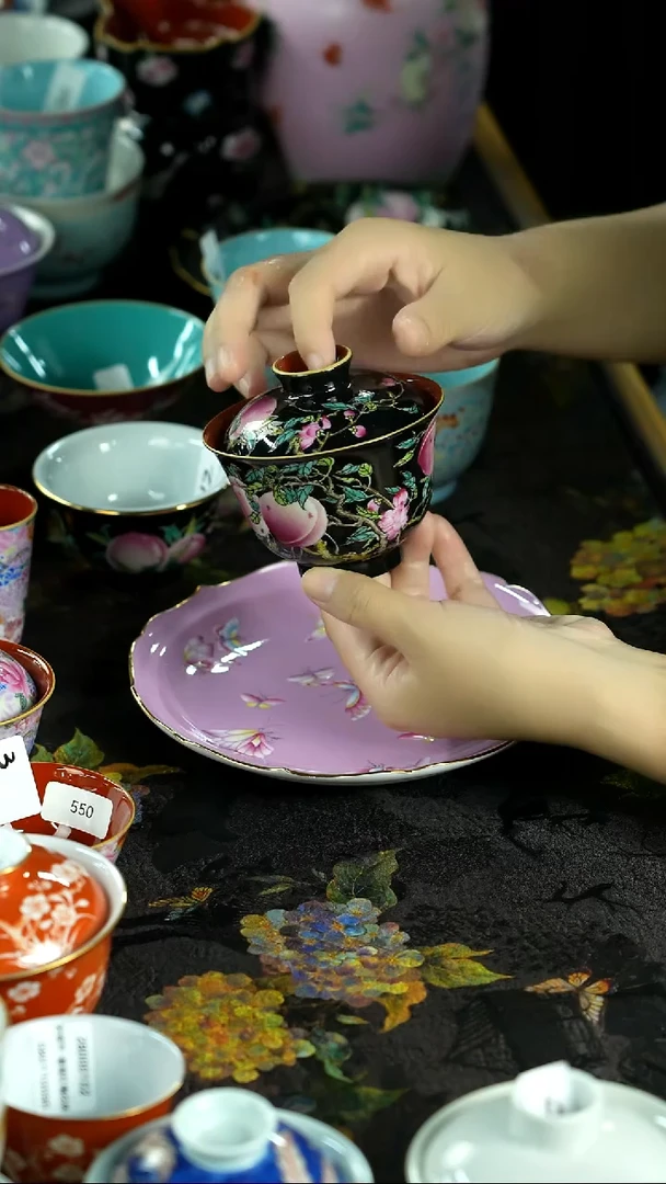 景德镇手工茶具茶叶放漏