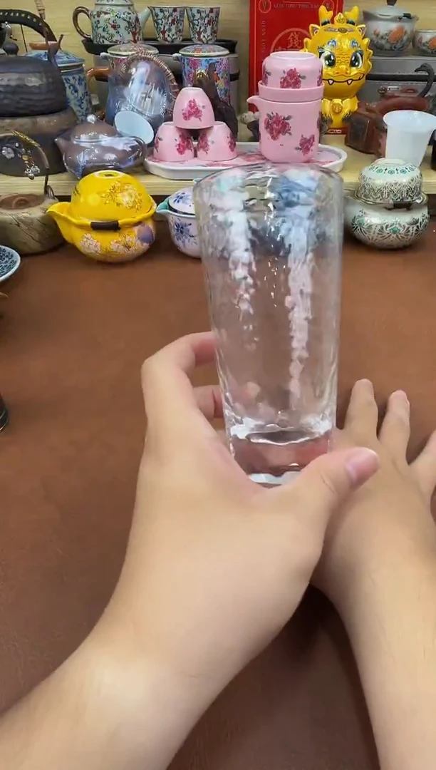 陶瓷茶具摆件旅行套组