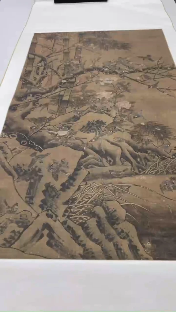 【复刻品】元佚名 岁朝百爵