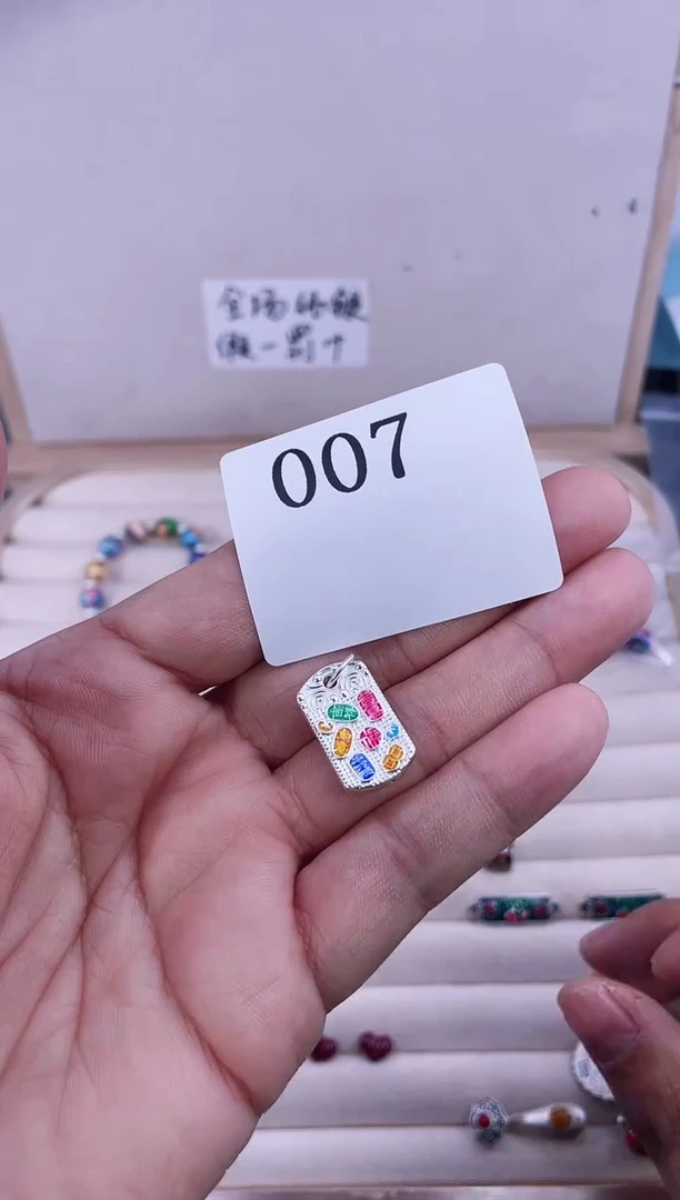 无足银可*猫纯银配件007