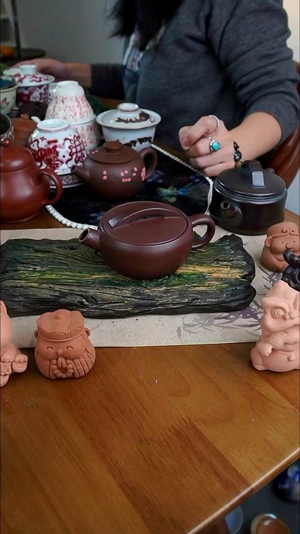 【茶瓷物语】汉瓦茶壶