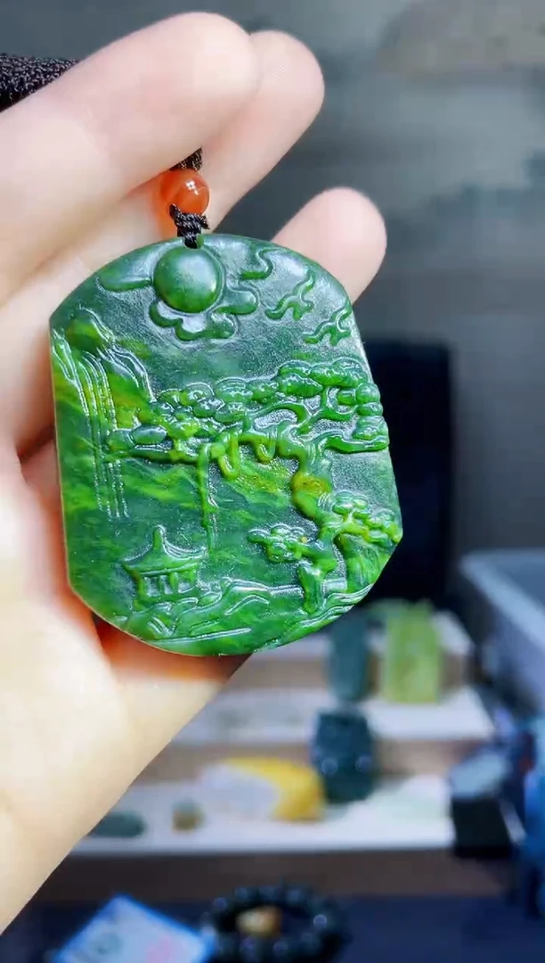 颈饰未镶嵌和田玉1