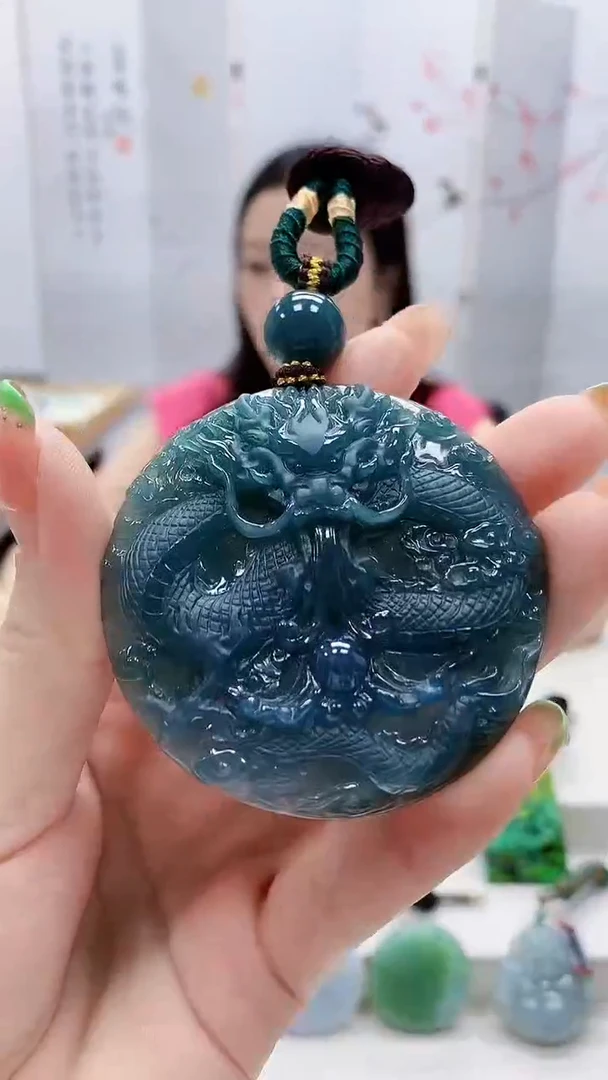 未镶嵌定制翡翠4852ry-毛货挂件109