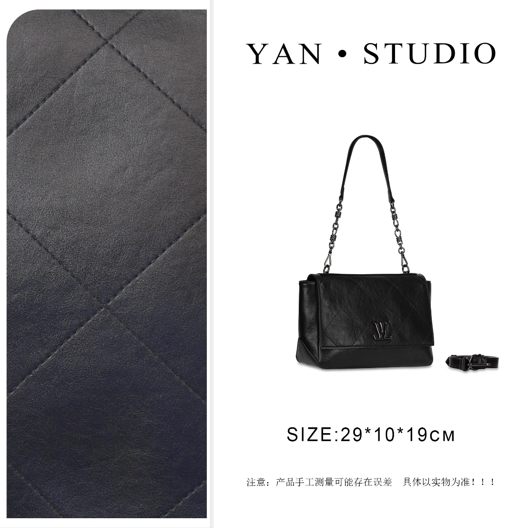【艳姐甄选】GQ-9001-黑色轻奢时尚百搭新款女包