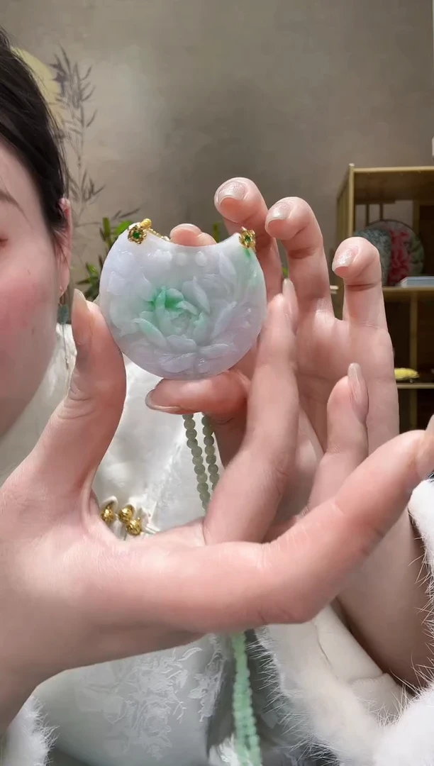 【闪购商品】翡翠耳饰未镶嵌吊坠