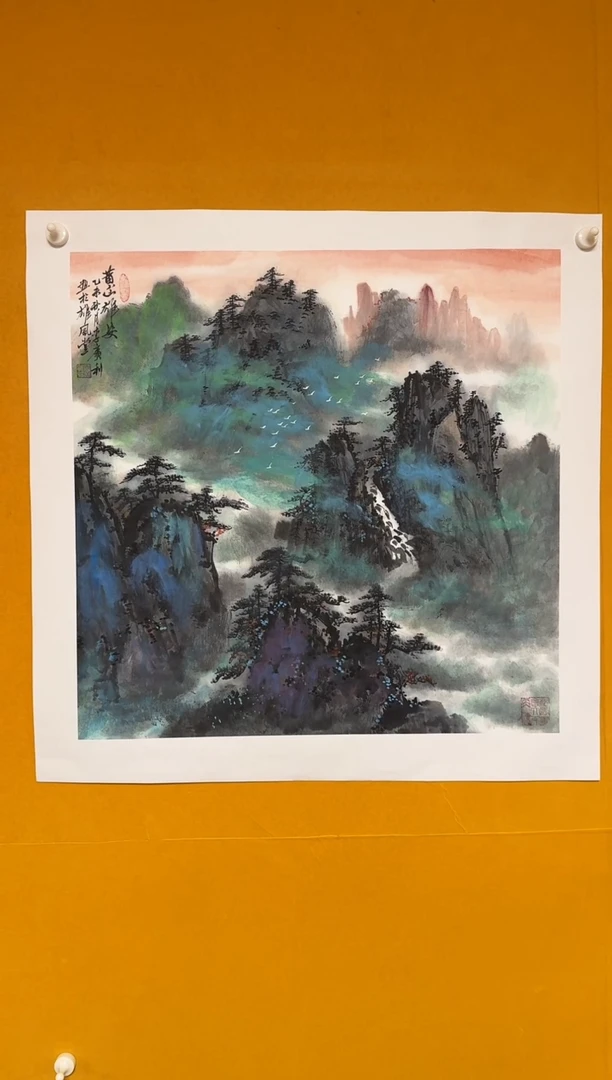 国画雄风堂书画作品