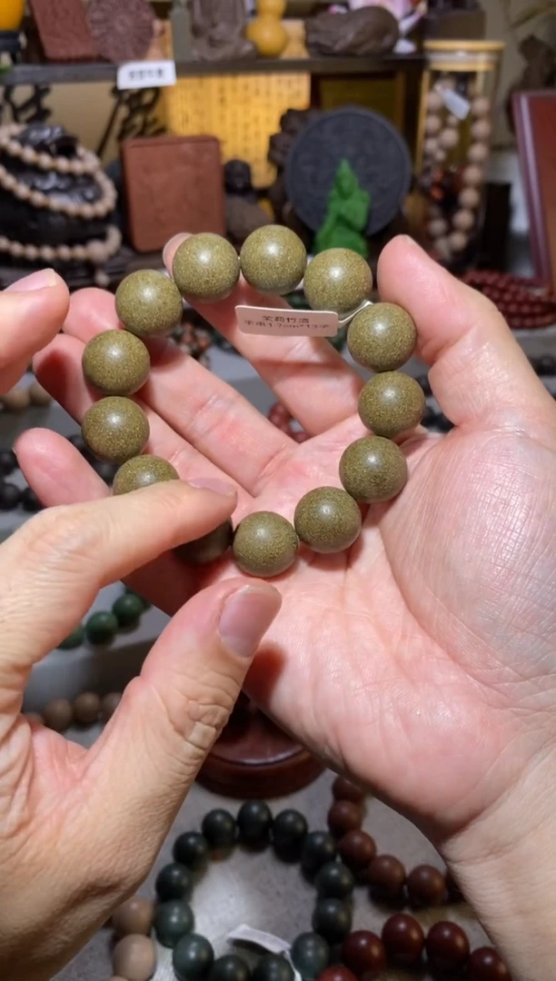 【闪购商品】泥塑茉莉竹清香方手串1.7*13