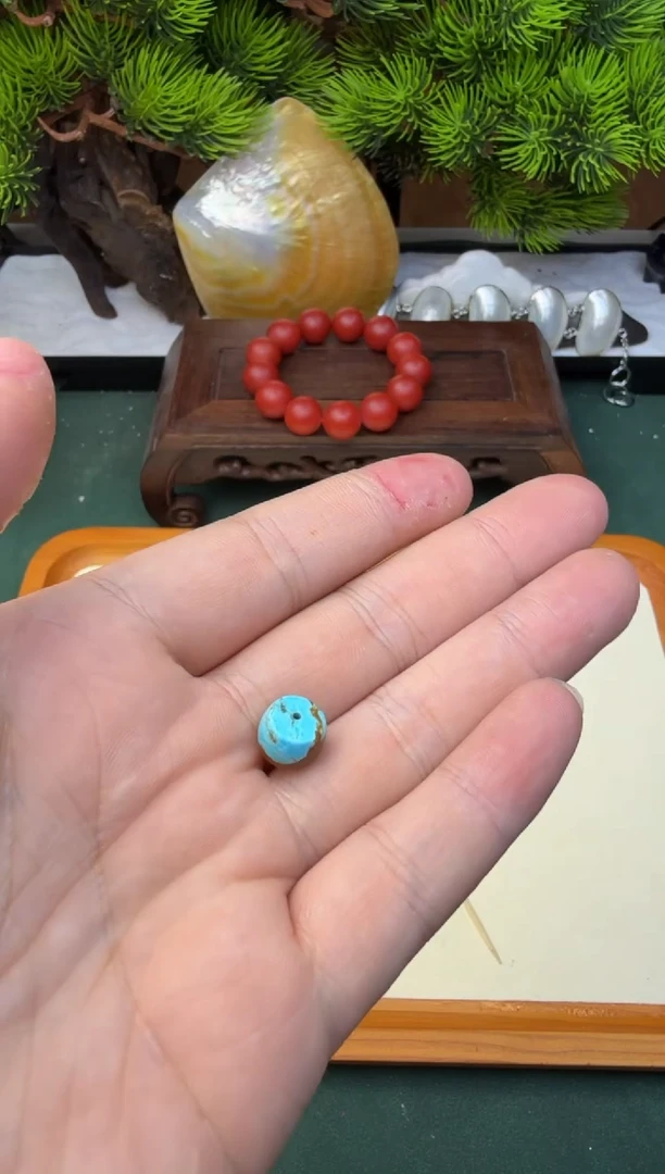 天空蓝8X10直切单颗