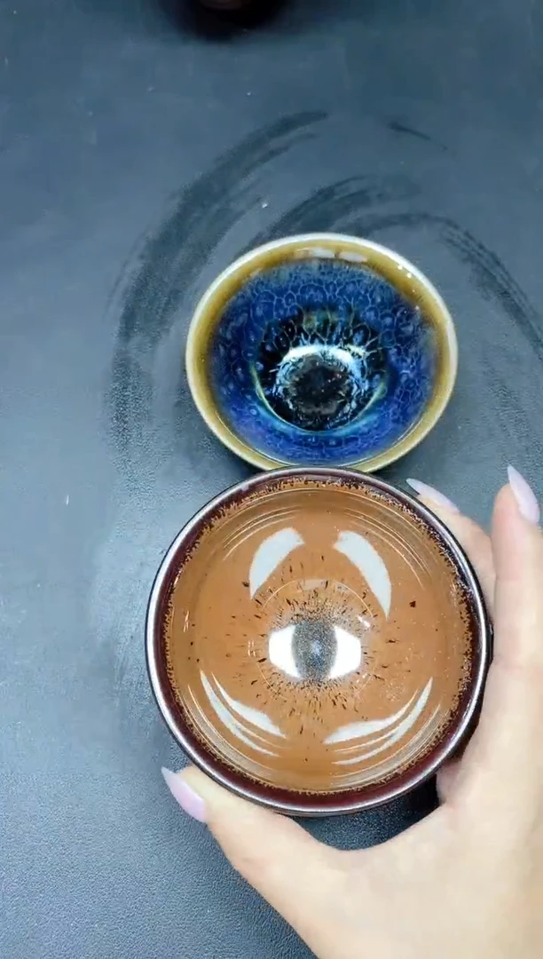 茶盏41两只微瑕