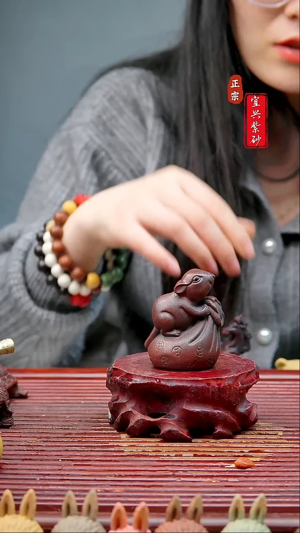 紫砂茶宠宜兴紫砂茶宠摆件
