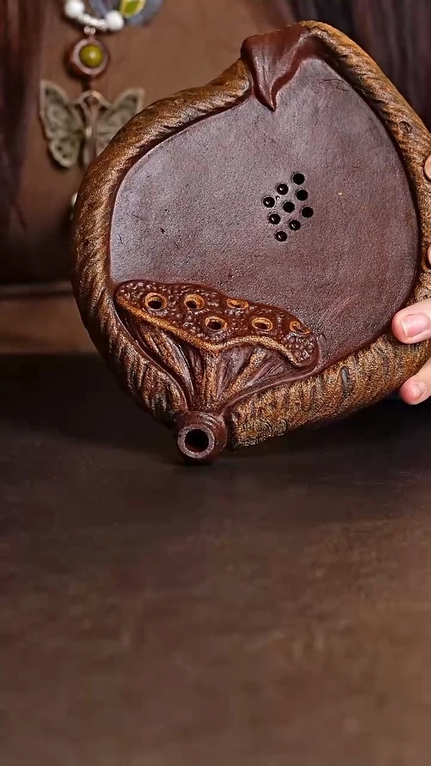 紫砂茶盘莲蓬茶盘