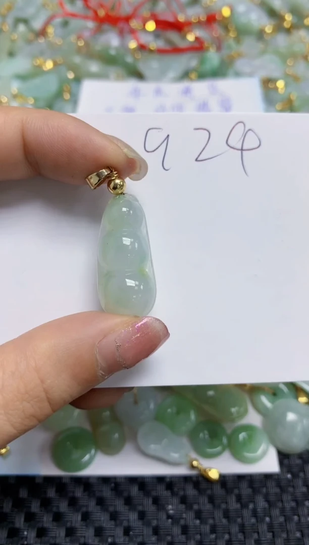 【闪购商品】翡翠颈饰合金天然A货翡翠