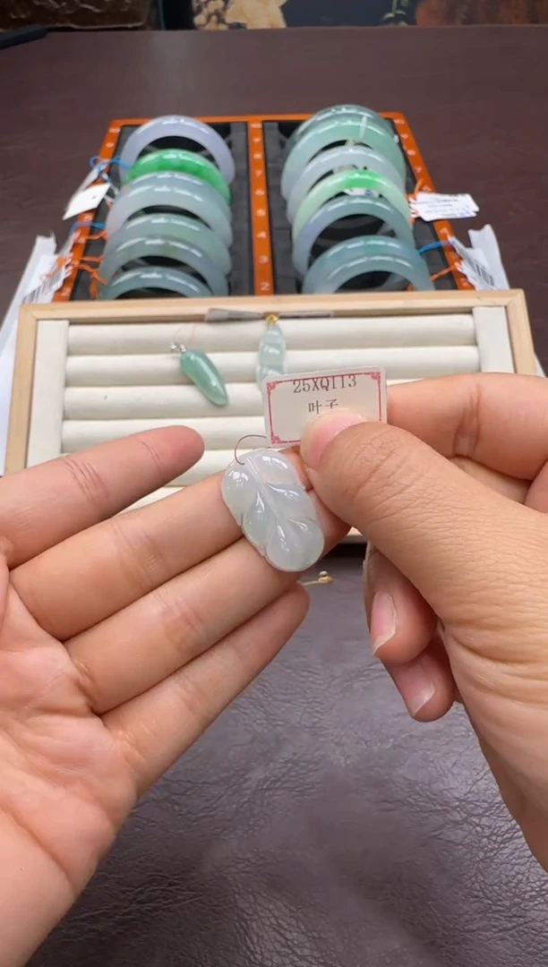 未镶嵌挂件翡翠25XQ113