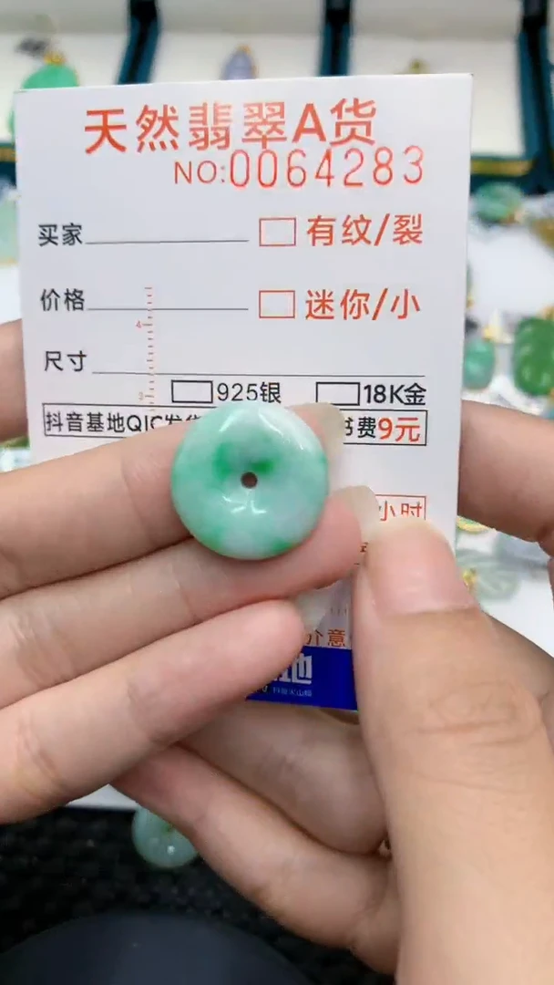 【闪购商品】翡翠颈饰未镶嵌            8