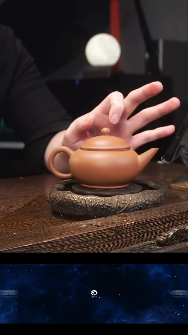 【闪购商品】紫砂茶壶朱泥 水平壶 LL