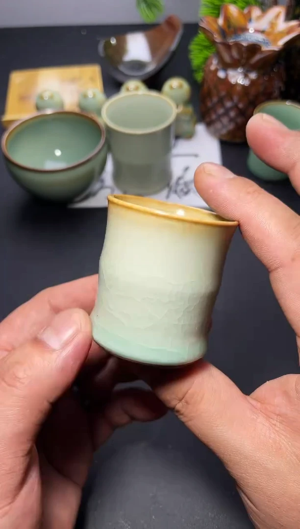 茶盏265 叶紫建盏