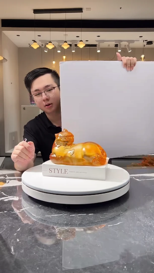 摆件巴比特美学-金色扭头貔貅