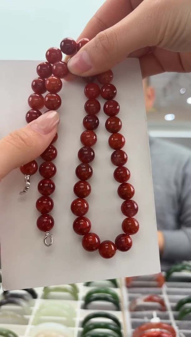 颈饰未镶嵌南红玛瑙16