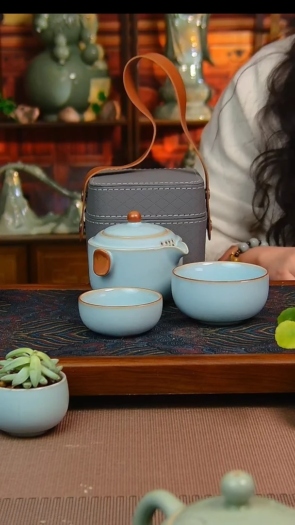 【闪购商品】原矿汝瓷快客套，全品