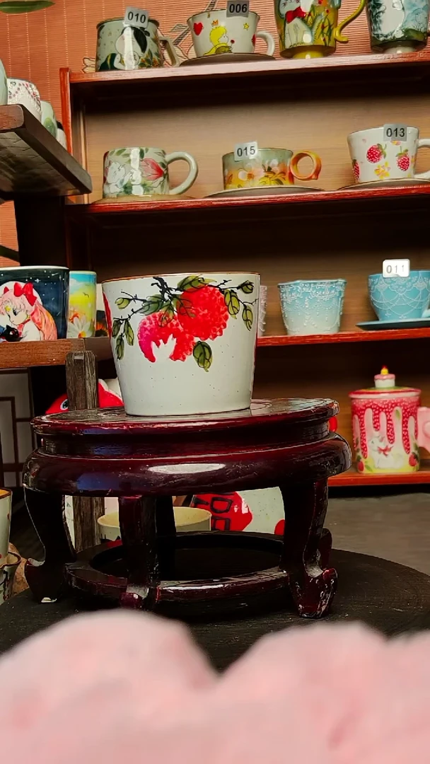 摆件陶景德镇高温手作陶瓷有瑕