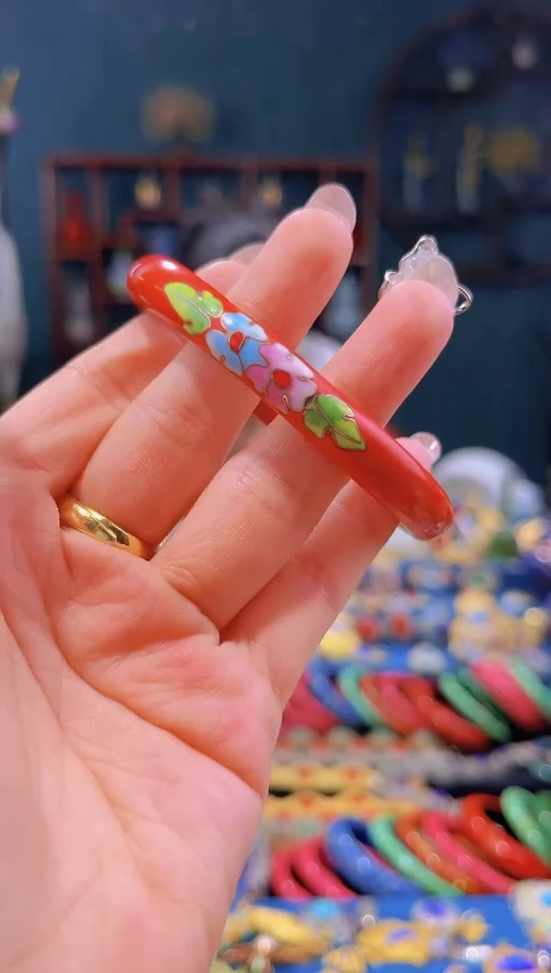 非遗技艺 景漆结合手镯59