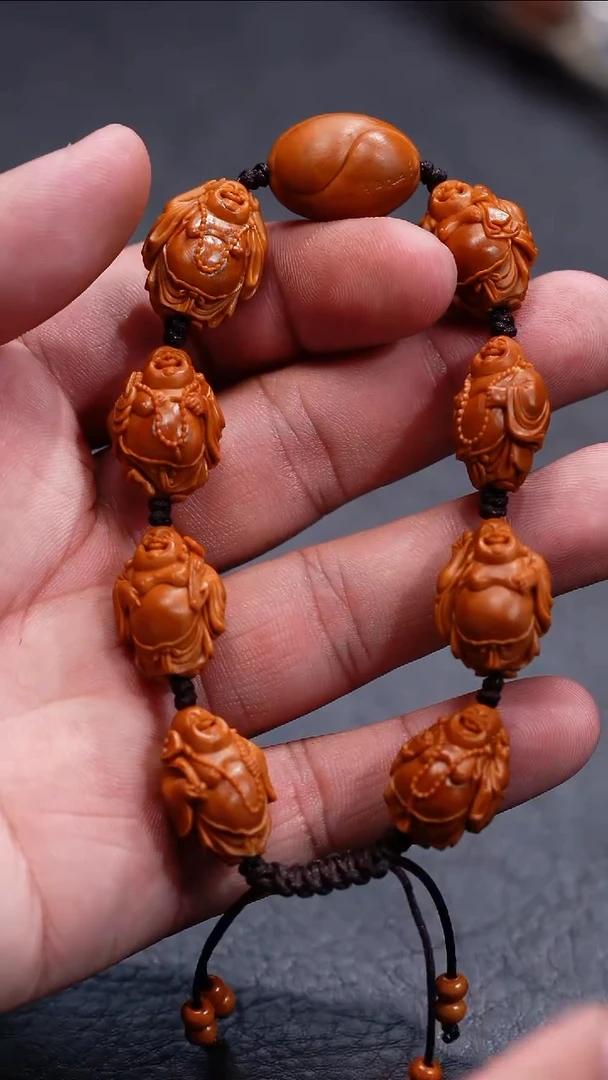 手串/手链橄榄核1.6两花弥勒