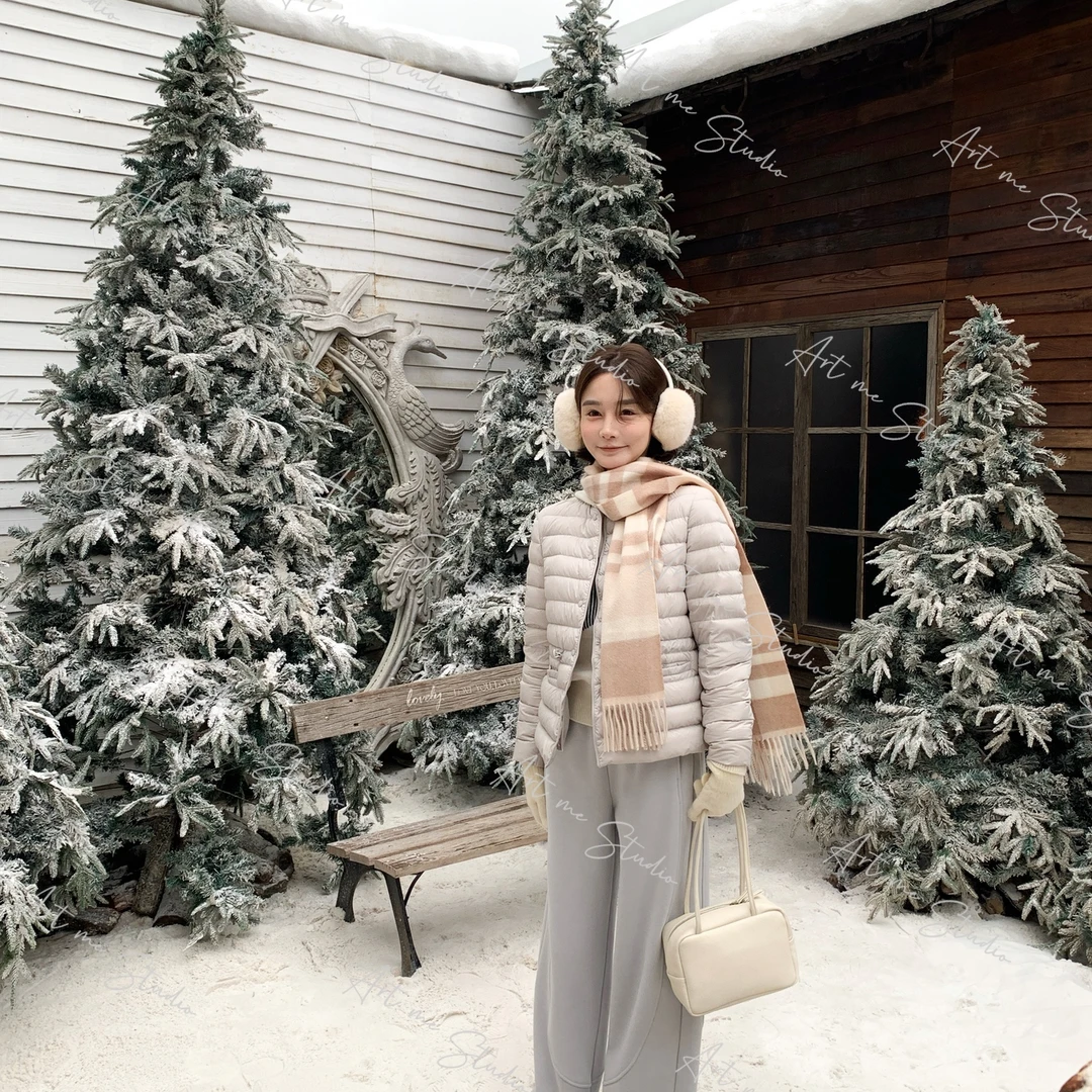 【ART ME】珍珠三星安心90白鸭绒羽绒内胆式两穿可溯源羽绒服wy27l1