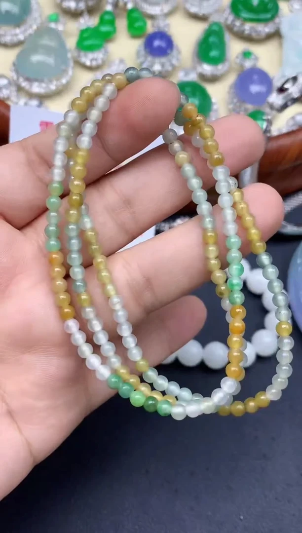 颈饰未镶嵌翡翠207-中国好珍宝