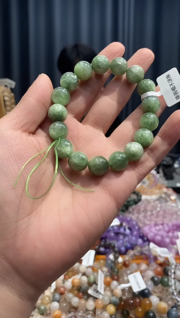 未镶嵌手链水晶雀**萝绿祖母