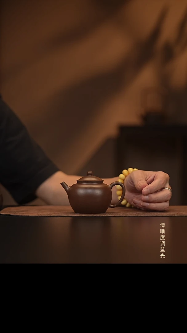 允禾斋  紫砂壶  明式笠帽