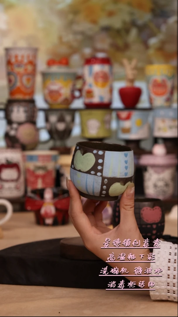 摆件景德镇原创手工陶瓷