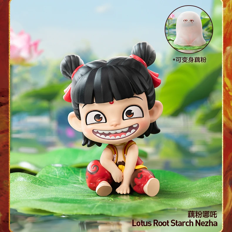 【拆盒】泡泡《哪吒之魔童闹海》天生羁绊系列手办盲盒