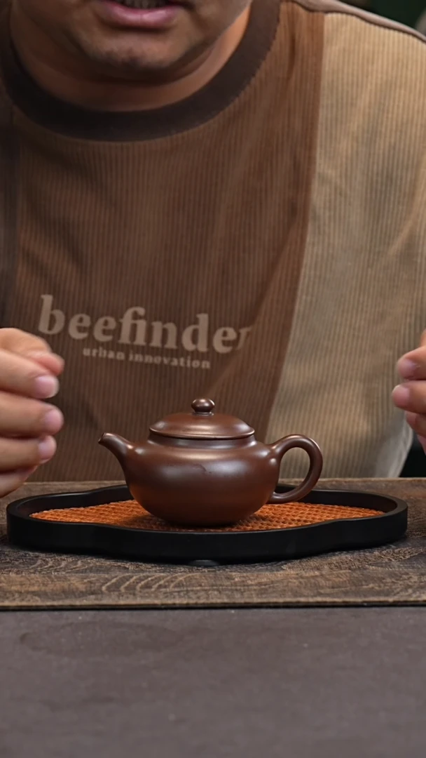 茶壶紫砂承远堂 素馨 老紫泥 无暇不退不换